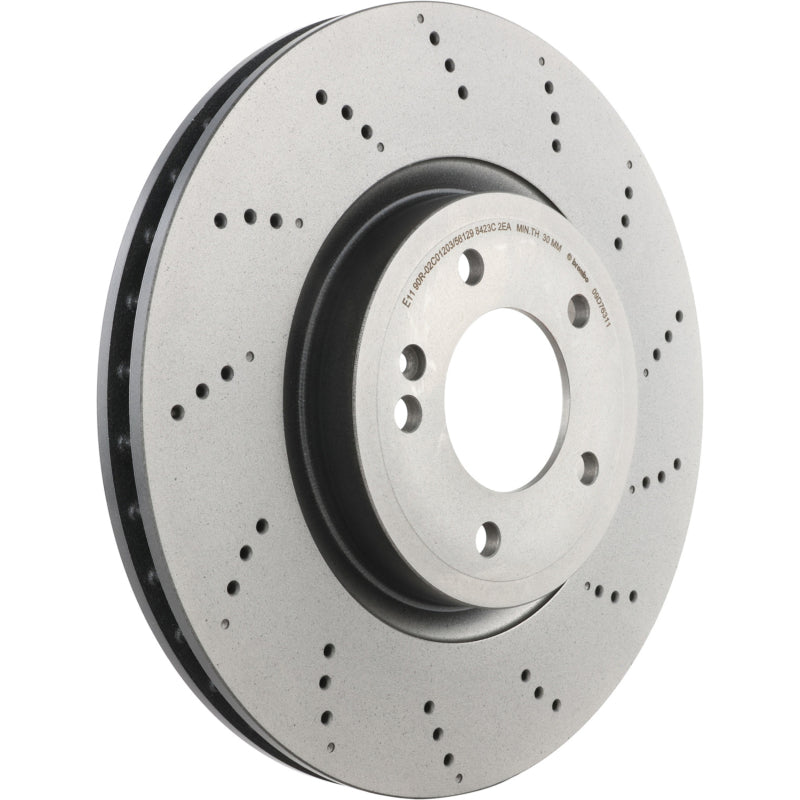 Load image into Gallery viewer, Brembo Oe 09.D763.11 BRE UV Coated OE Equiv Rotors
