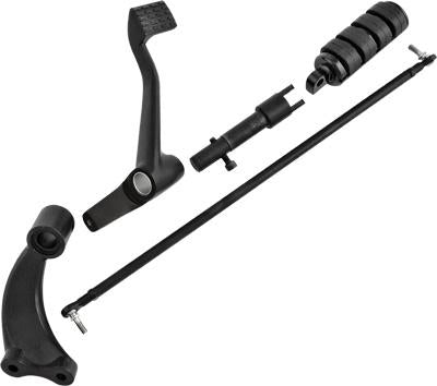 Harddrive 35-0215MBK Forward Control Kit with Rubber Band Style Footpeg - Black