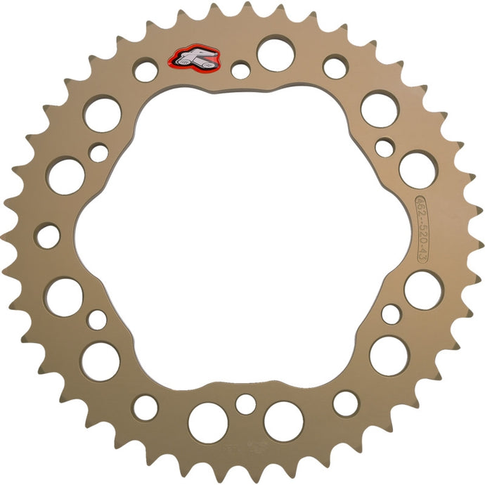 Renthal 462--520-43P-HA Street Rear Sprocket - 43T
