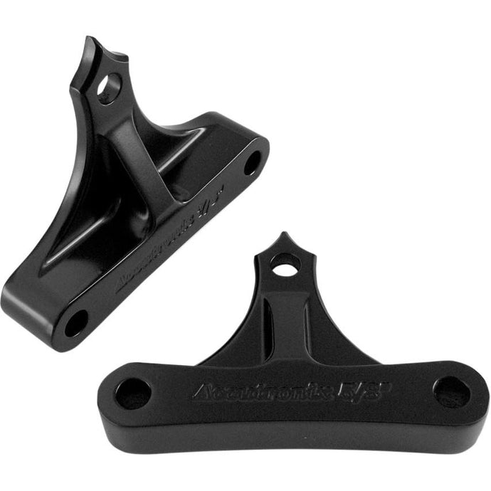 Accutronix TFS49-LF7/8B 49mm Custom Fender Spacers - 7/8in. - Tribal - Black