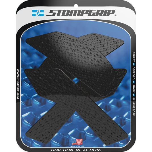 Stompgrip 55-14-0144B Icon Profile Traction Tank Grip - Street - Black