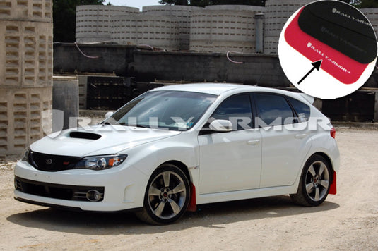 Rally Armor MF15-UR-RD/WH RAL UR Red Flap/Wht Logo