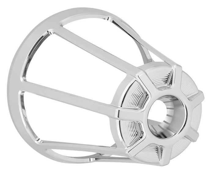 Arlen Ness 81-105 Monster Sucker Air Cleaner Cover - Beveled - Chrome