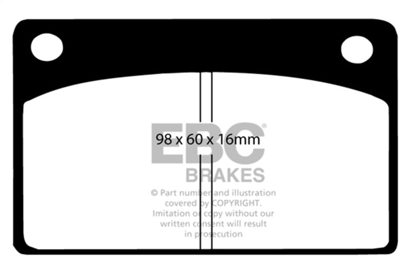 Load image into Gallery viewer, Ebc DP3143C EBC Redstuff Brake Pad Sets
