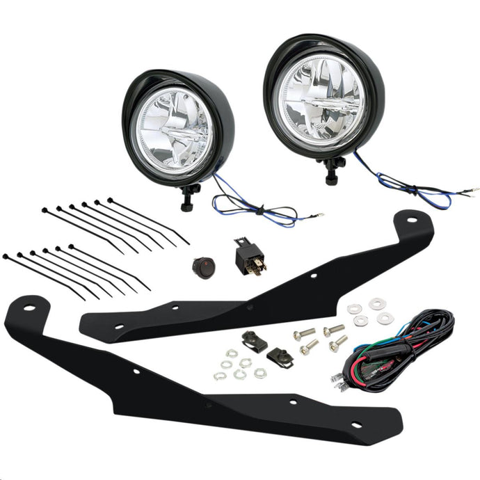 Show Chrome 41-402BK 3-1/2in. Focus Driving Light Kit