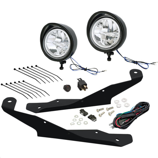 Show Chrome 41-402BK 3-1/2in. Focus Driving Light Kit