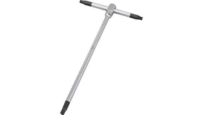 Bikeservice BSG01686-06 T-Handle Torx Wrench Tool - T27 x 180mm