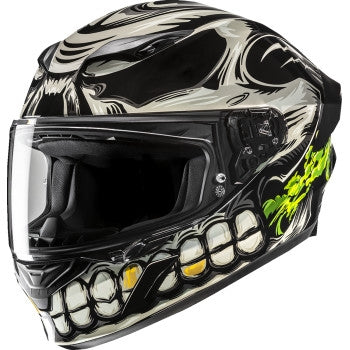 Load image into Gallery viewer, Hjc i11 Acid Skull Helmet (Small, Black (MC-5))
