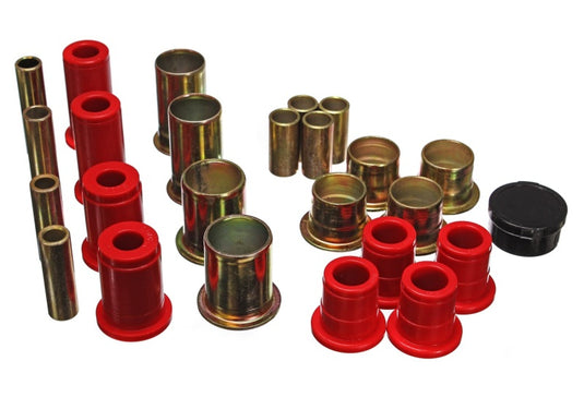Energy Suspension 3.3162R ES Cntrl Arm Bushings - Red
