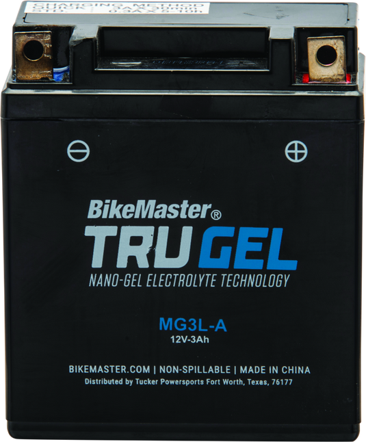 Bikemaster 780529 BKM Batteries - TruGel