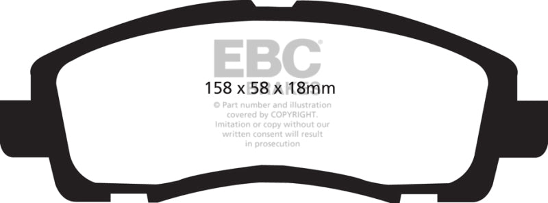 Load image into Gallery viewer, Ebc DP21753 EBC Greenstuff Brake Pad Sets
