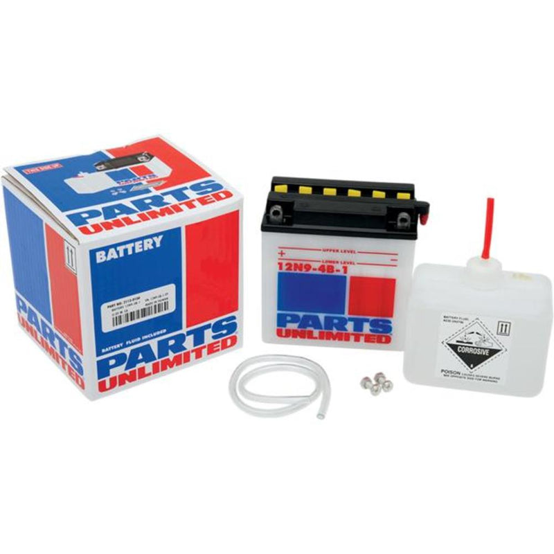 Parts Unlimited 2113-0184 12V Heavy Duty Battery Kit