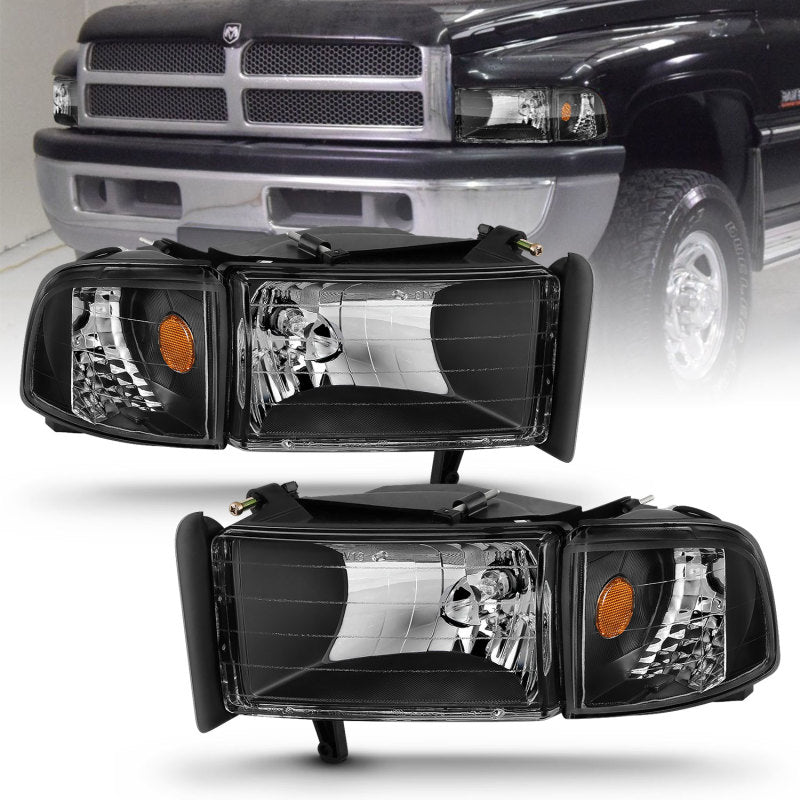 Load image into Gallery viewer, Anzo 111067 ANZ Crystal Headlights
