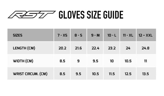 Rst Tractech EVO 4 Womens Gloves (Large, Black)