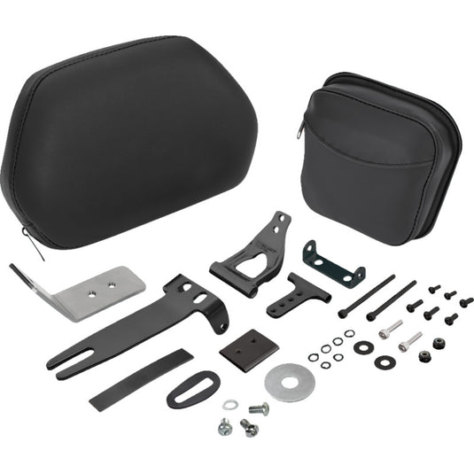 Show Chrome 41-200G Grande Backrest - Driver - Black