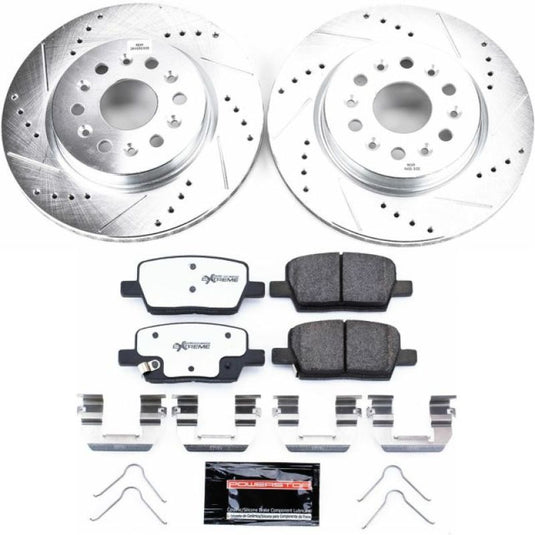 Powerstop K7411-26 PSB Z26 Street Warrior Kit