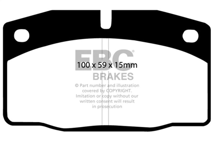 Ebc DP2325 EBC Greenstuff Brake Pad Sets