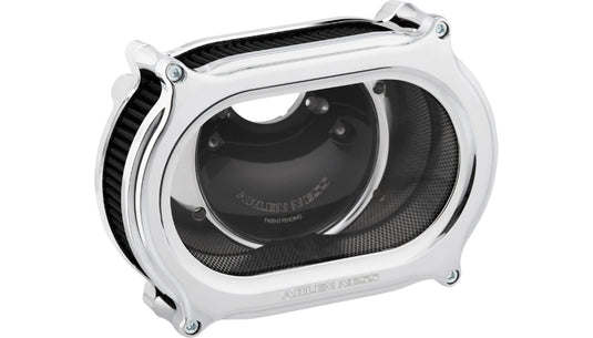 Arlen Ness 600-213 Method Stage II Oval Air Cleaners - Chrome