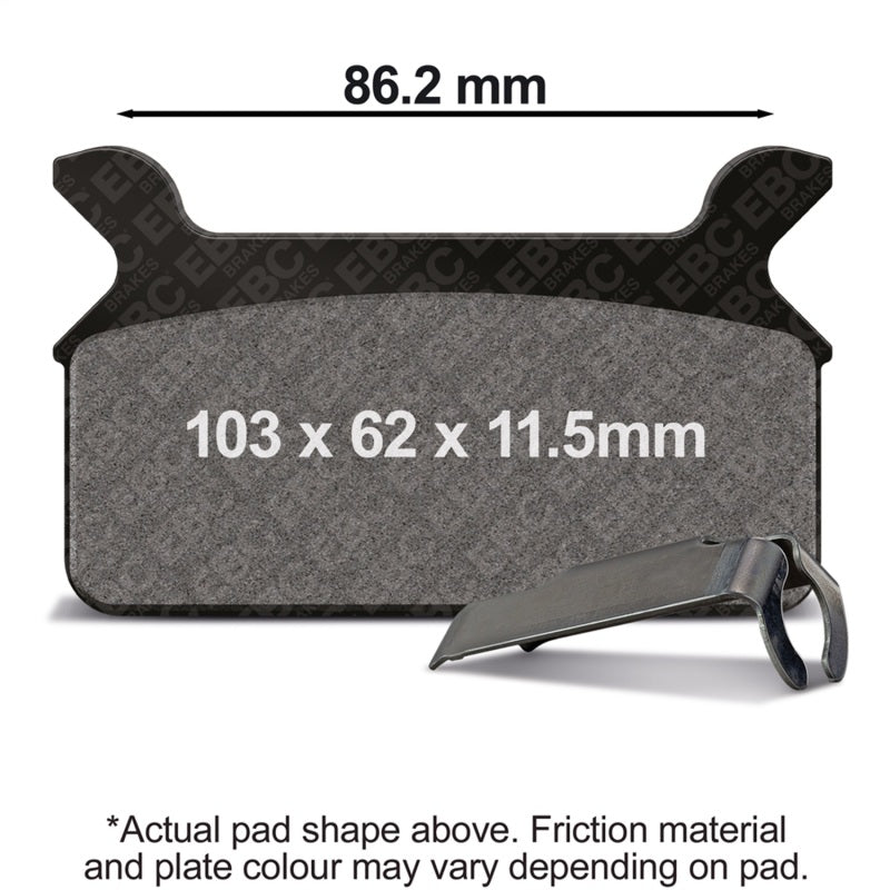 Load image into Gallery viewer, Ebc Powersports FA201 EBC FA-SFA-X Brake Pads
