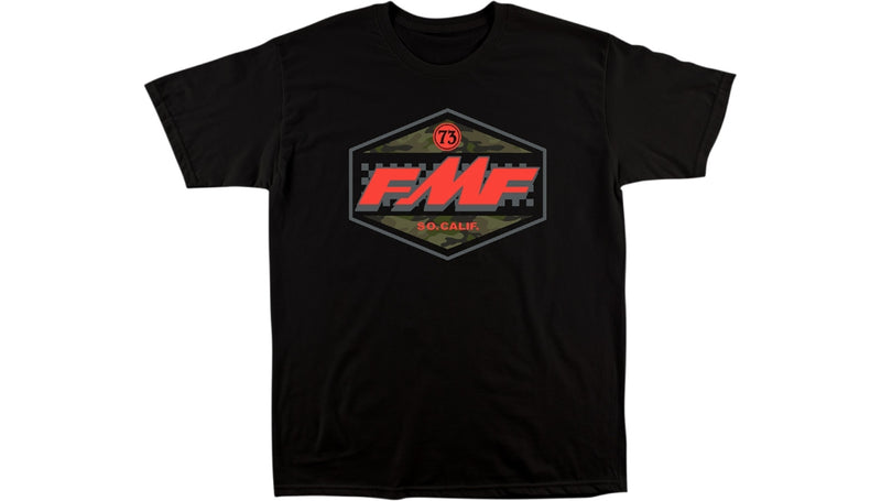 FMF Racing Holeshot T-Shirt Black