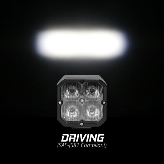 Xk Glow XK065001-D Driving Pattern RGB POD LIGHTS without Controller