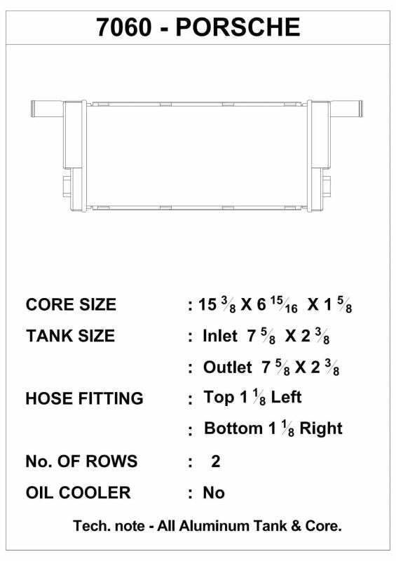 Load image into Gallery viewer, Csf 7060 CSF Radiators - Aluminum
