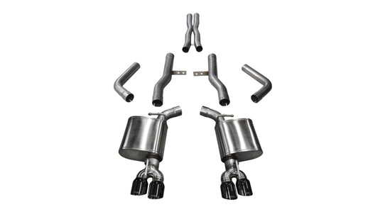 Corsa Performance 14989BLK COR Cat-Back Xtreme