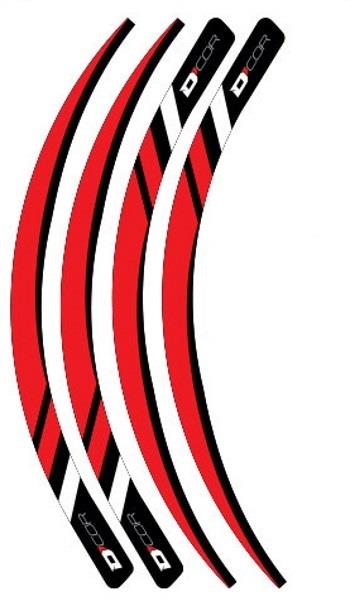 Dcor 40-80-216 Rim Decal - Honda