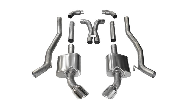 Load image into Gallery viewer, Corsa Performance 14968 COR Cat-Back + X-Pipe Xtreme
