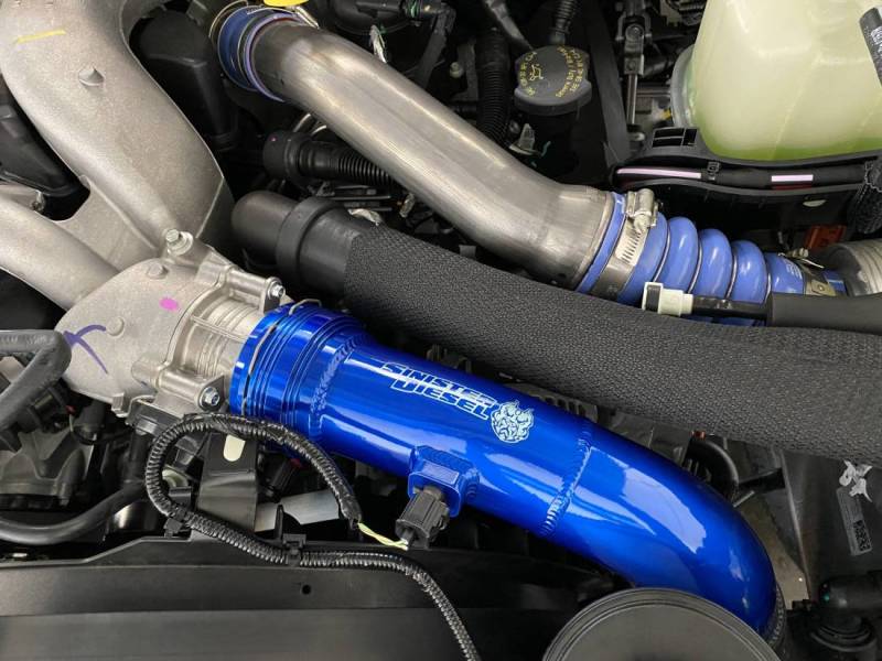 Load image into Gallery viewer, Sinister Diesel SD-INTRPIPE-6.7P-COLD-17 SIN Intercooler Piping
