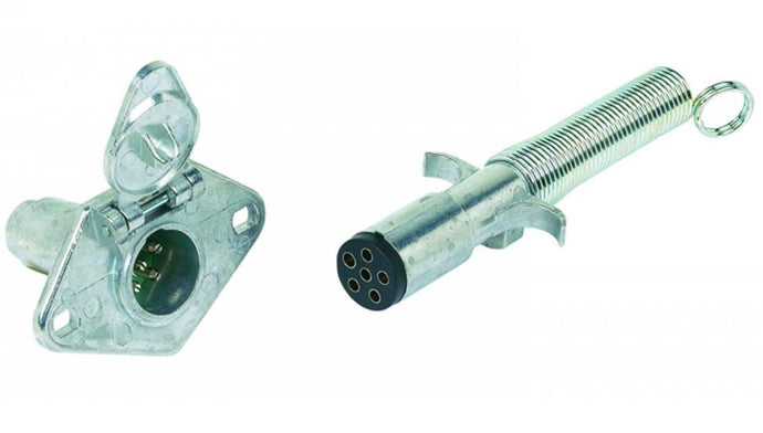 Hopkins Towing Solutions 52007 6 Pole Matched Set Heavy Duty Connector