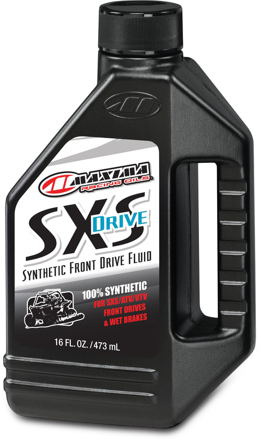 Maxima 40-45916 SXS Synthetic Front Drive Fluid - 80W