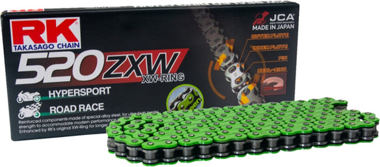 Excel MM520ZXW-120 MM520ZXW Drive Chain - 120 Links - Green