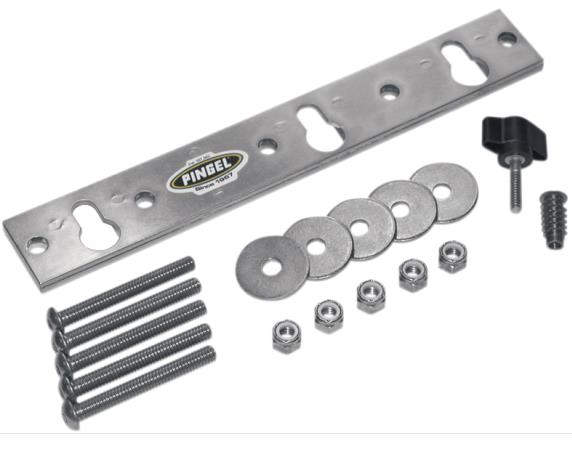 Pingel WC-TBM Mounting Plate for Removable Wheel Chock - Fits 3 1/2in. or 6 1/2in. Wheel Chocks