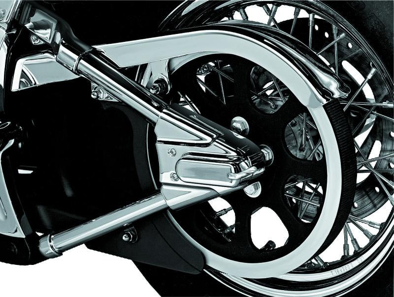 Load image into Gallery viewer, Kuryakyn 8256 KUR Swingarm Cover Kits
