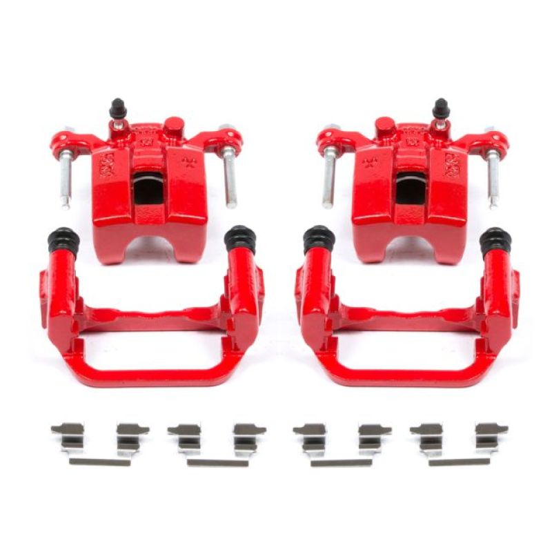 Load image into Gallery viewer, Powerstop S2792 PSB Red Calipers

