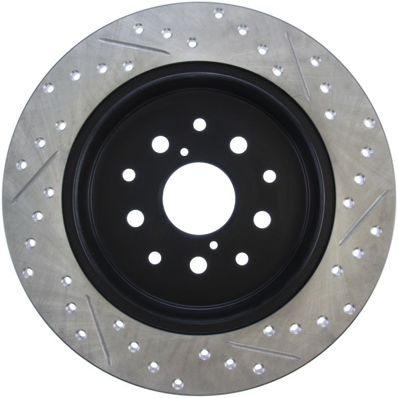 Load image into Gallery viewer, Stoptech 127.44090R ST Slot &amp; Drill Brake Rotors
