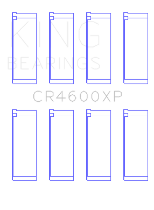 King Engine Bearings CR4600XP KING Performance Rod Bearings