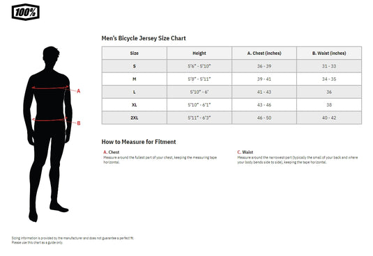 100% Airmatic 3/4 Sleeve Jersey