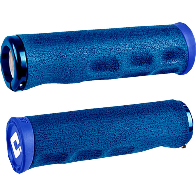 Odi D36DLU-U E-MTB Lock-On Grips Tinker Juarez Edition - Blue/Blue