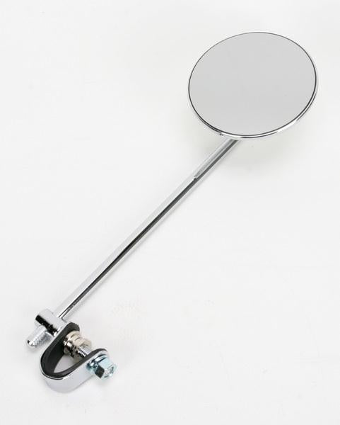 Emgo 20-06810 Universal Clamp-On Mirror Round - 10 Stem - Tinted - 3/4, 7/8 or 1 Bars - EIther