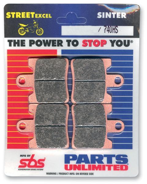 Sbs 647HS HS Sintered Brake Pads