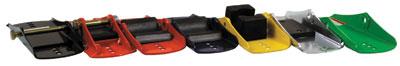 Starting Line Products 35-380 Ski Mounting Shoes - Silver