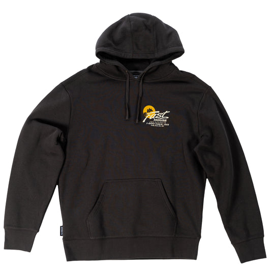 Fasthouse Sunset Pullover Hoodie (XXX-Large, Vintage Black)
