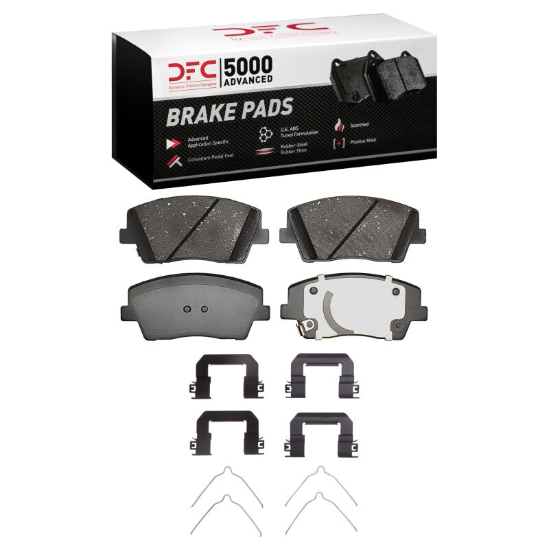 Load image into Gallery viewer, Dfc 1551-2419-01 DFC 5000 Advanced Ceramic Brake Pads
