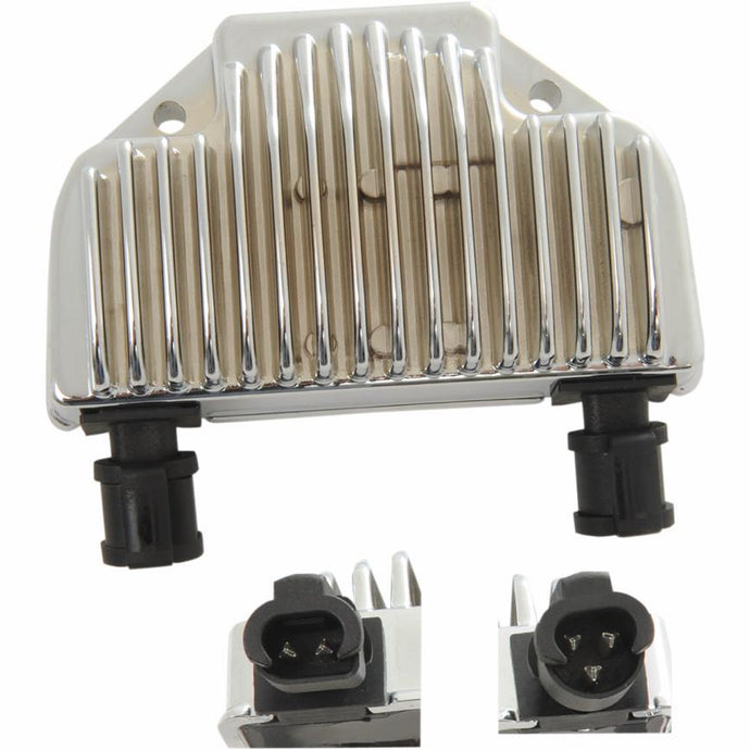 Drag Specialties 2112-1045 Solid-State Regulator - Chrome