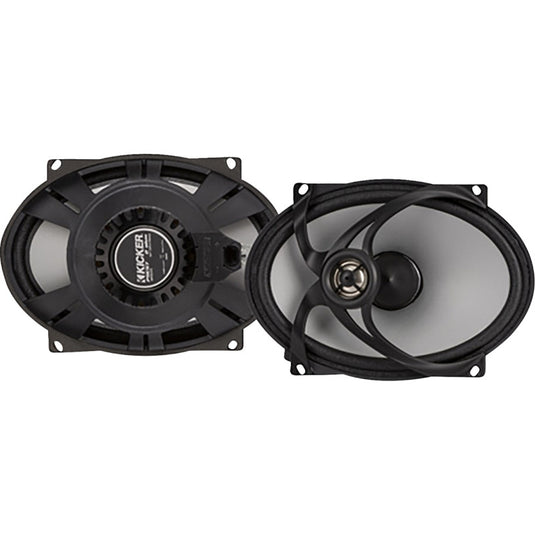 Kicker 48PSC572 PS Coaxial Saddlebag Lid Speakers - 5x7in. - 2 ohm