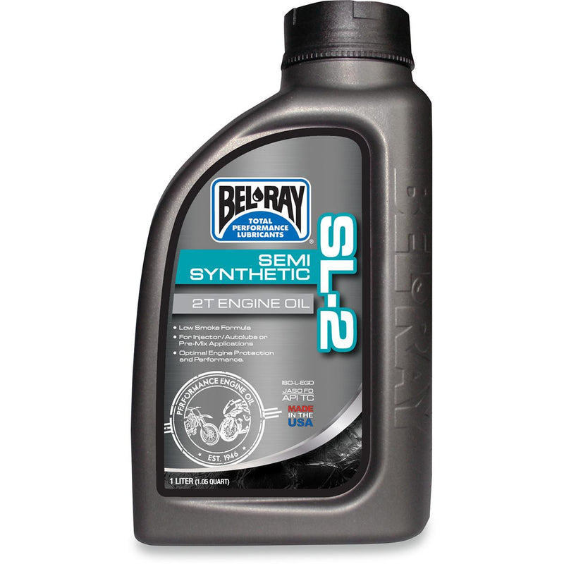Bel-Ray 99460-B1LW SL-2 Semi-Synthetic 2T Engine Oil - 1L.