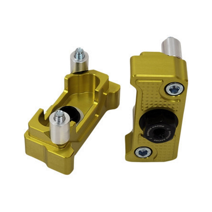Driven Racing DRCAX-204GD Captive Axle Block Sliders - Gold