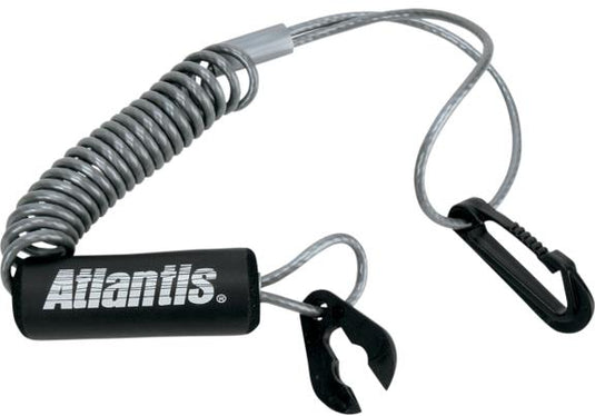Atlantis A2096 Lanyard - Silver/Black